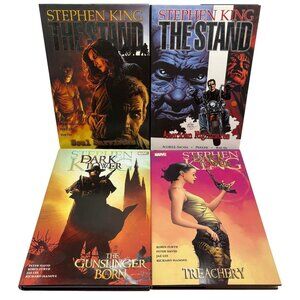 Stephen King Marvel Hardcover Graphic Novel Lot of 4 The Stand Dark Tower